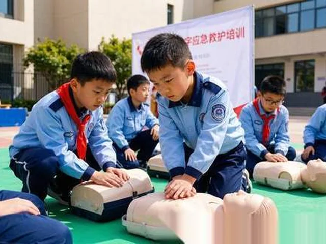 心肺复苏 —— 少长集航空研学基地
